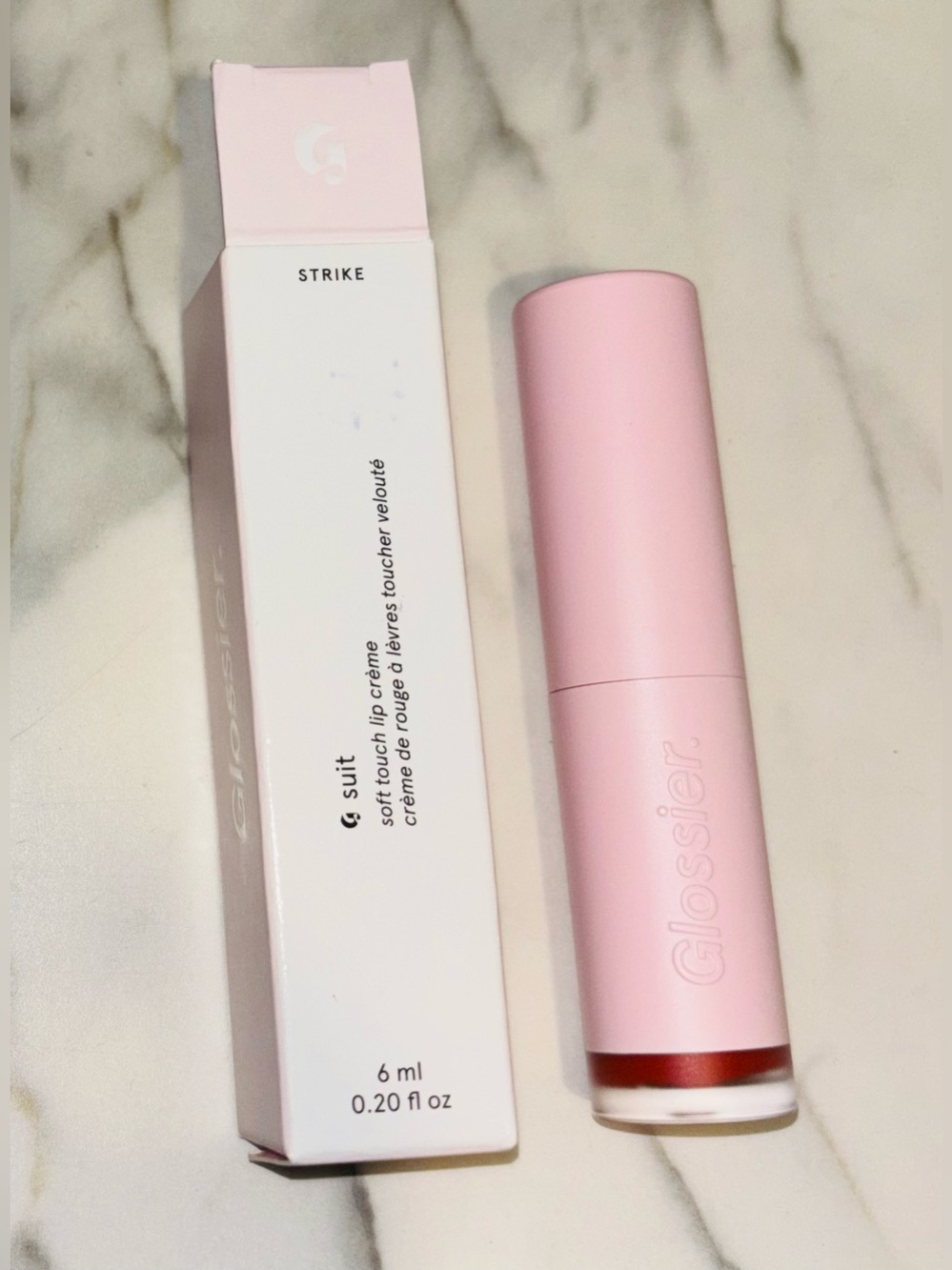 Glossier soft touch lip crème | Strike